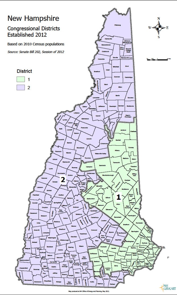 Eleven Maps That Explain New Hampshire's Political Geography