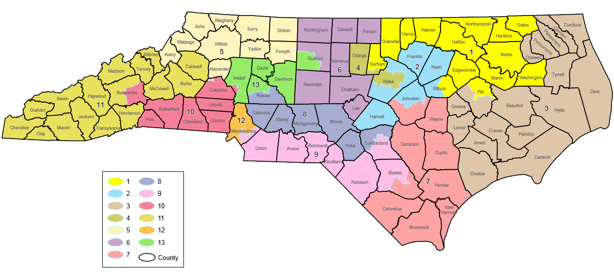 Republicans Propose Major Redraw of N.C. Districts