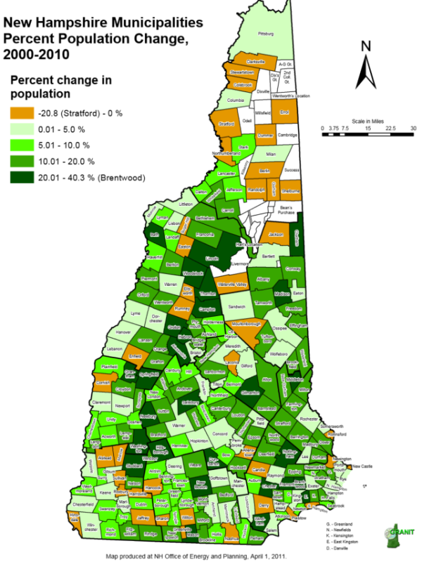 Eleven Maps That Explain New Hampshire's Political Geography