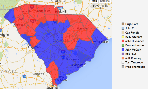 14 Maps That Explain South Carolinas Political Geography 7685