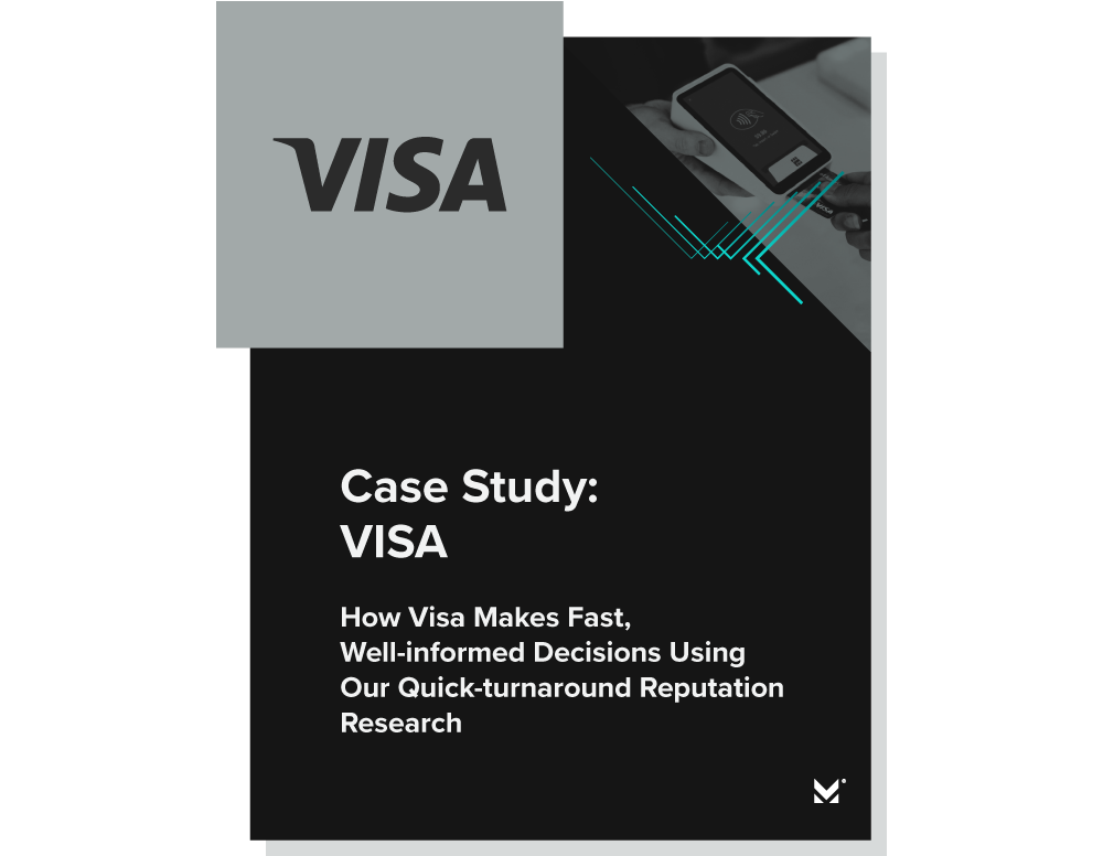 Morning consult case study with visa