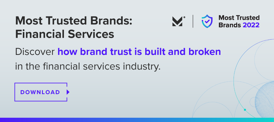 Morning Consult Most Trusted Brands 2022: Financial Services Report Download