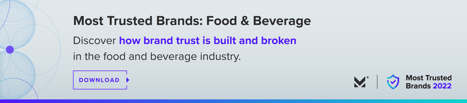 Morning Consult Most Trusted Brands 2022: Food & Beverage Report Download