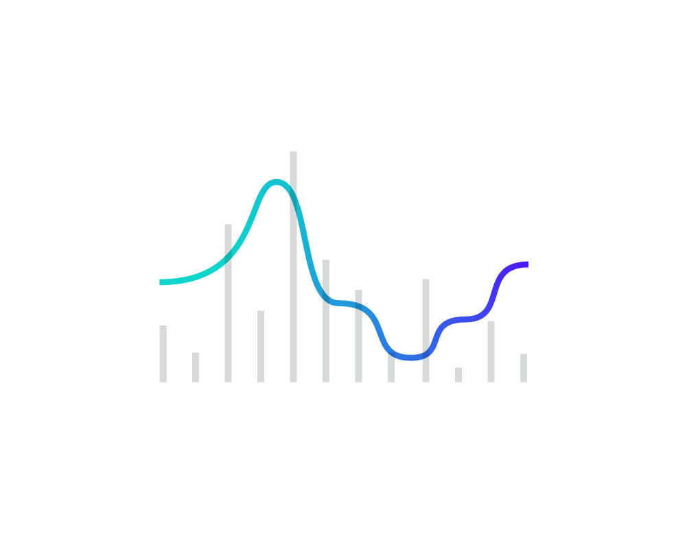 Icon depicting product development research